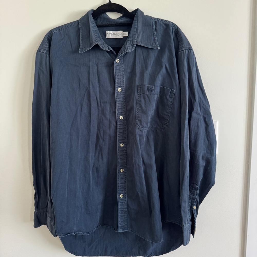 Giorgio Armani Le Collezioni Men’s Button Down